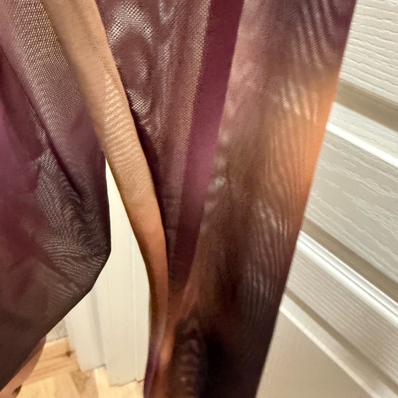 Stradivarius Sheer Ruched Sheer Cardigan - Picture 8 of 11